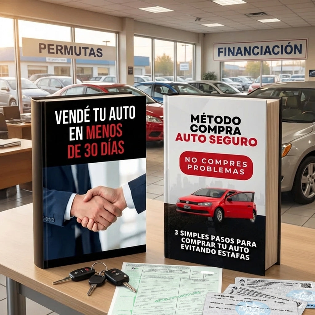 Método Compra Auto Seguro™ + Cómo vender tu auto en menos de 30 días + 3 Bonos Exclusivos